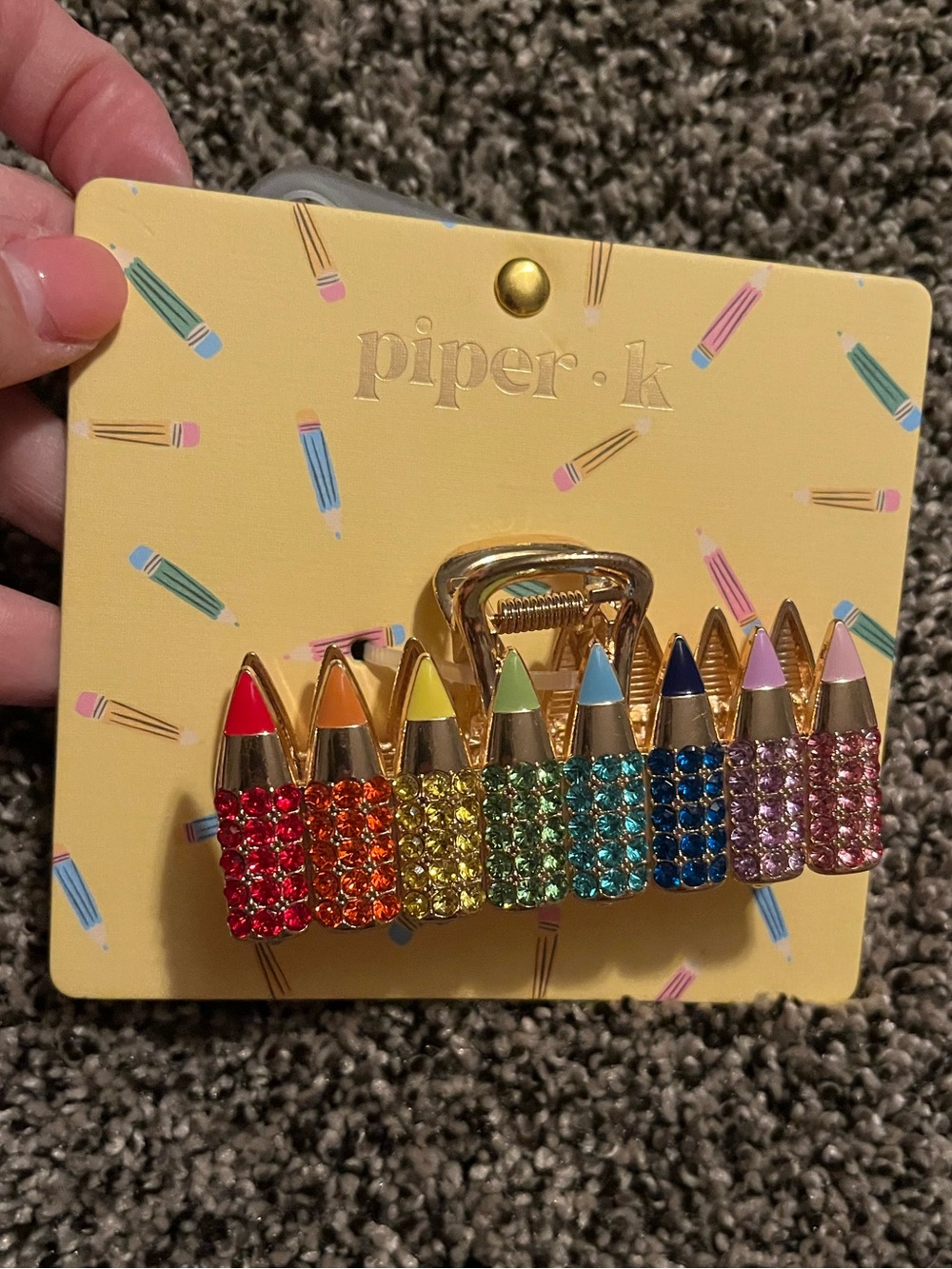 Piper K hair clip